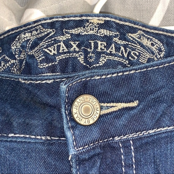 Wax Jeans distressed skinny jeans size 32 - Picture 3 of 13